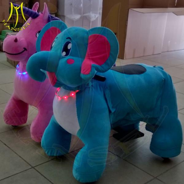 Hansel children carnival rides for rent and plush children animal bike with amusement park bumper car rides for sale