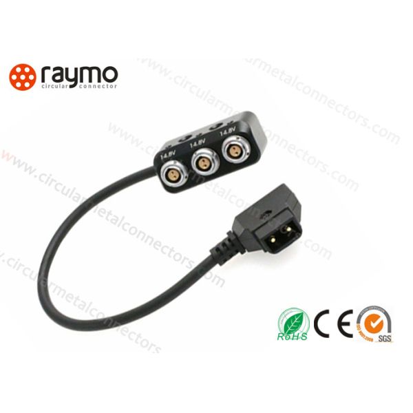 КРАН D к соединителям Lemo IP50 0B круговым пушпульным