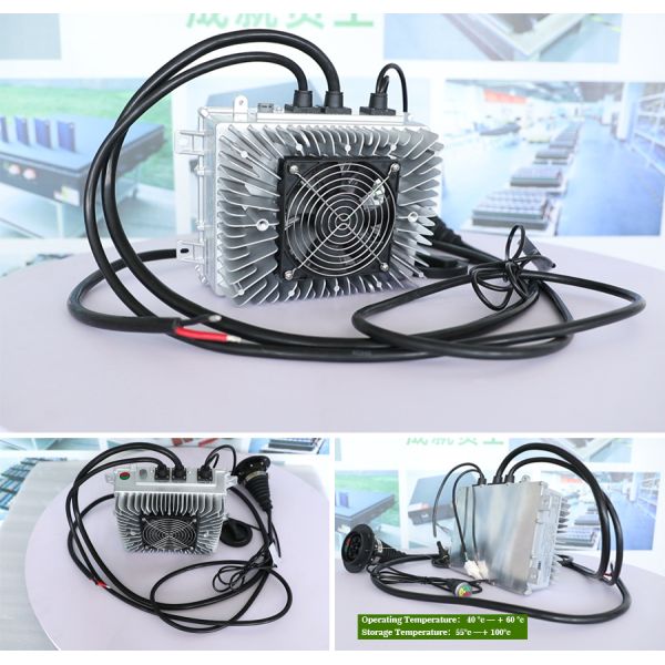 Cargador OBC IP67 de 3.3KW y 6.6KW, Cargador a bordo para vehículos eléctricos para baterías NCM LFP