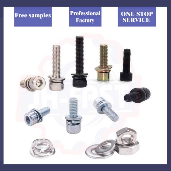 Metric Hex Socket Customized 7075 6061 Alloy Allen Bolt DIN912 M6 M8 M16 Steel Screw