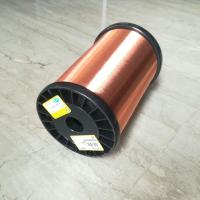0.071mm Solderable ont émaillé le câblage cuivre Uew 2uew/3 pour l'enroulement de moteurs