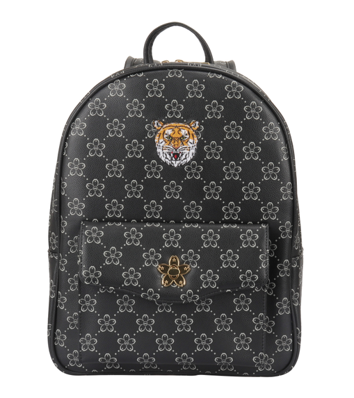 Printed Nylon Leather Unisex Backpack for Daily Use Functional Backpack for Work