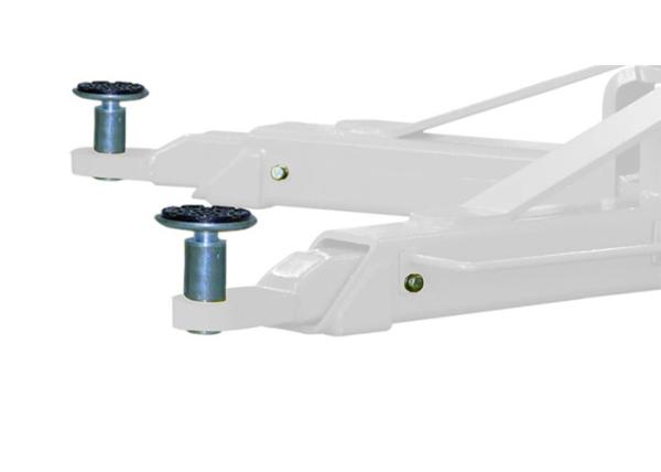 4.5T Car Lifting Equipment 1900mm Auto Hoist 2 Post Garage Lift With Asymmetric Arms
