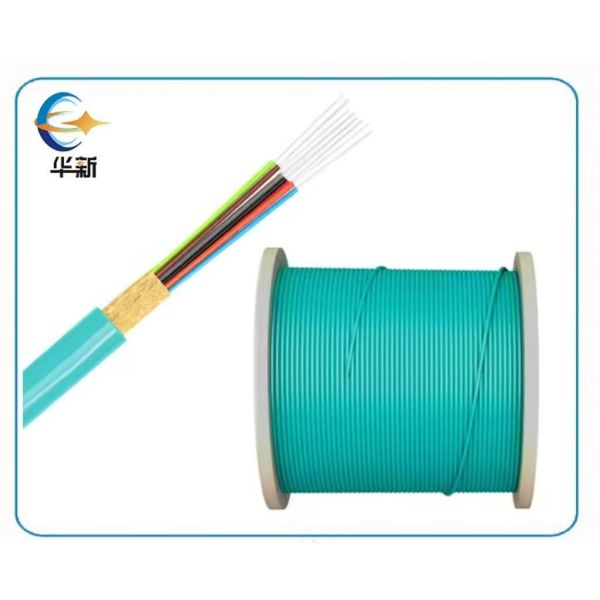 GJFJV 室内光ファイバーケーブル 緊密なバッファファイバー PVC カーブ シングルモードファイバー