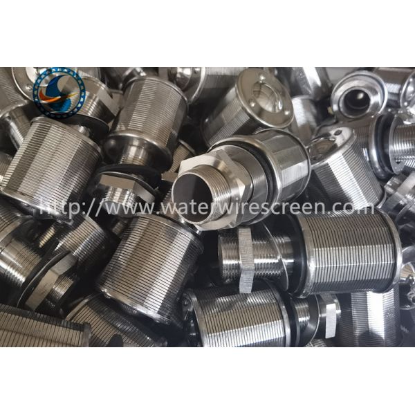 0.2mm Slot Johnson Wedge Wire Water Filter Nozzle