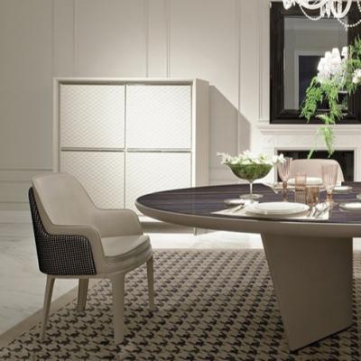 Cadeiras de jantar contemporâneas luxuosas de jantar de couro genuínas nórdicas da cadeira 60cm