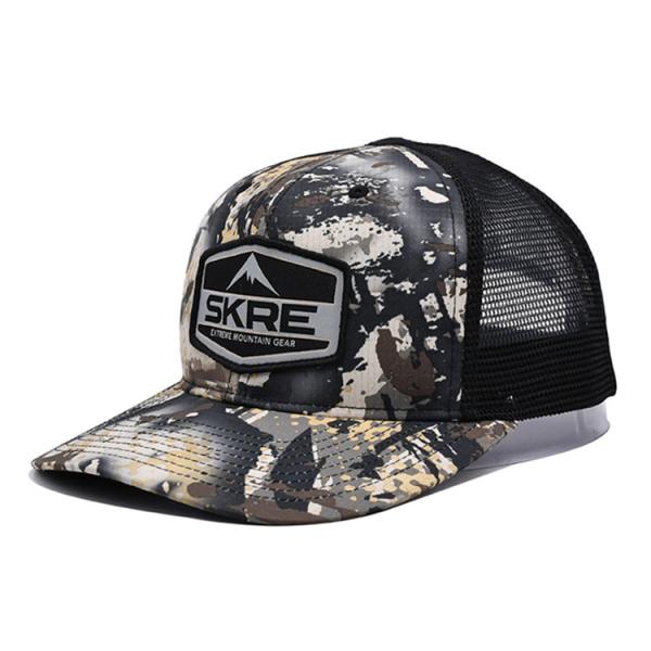 BSCI 6 Painel Papai Chapéu Camo Sport Gorras Outdoor Clássico Mens Trucker Cap
