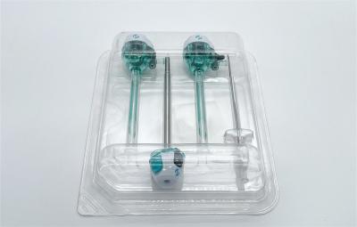 Kit de trocar descartável estéril com agulhas Veress Equipamento de cirurgia abdominal