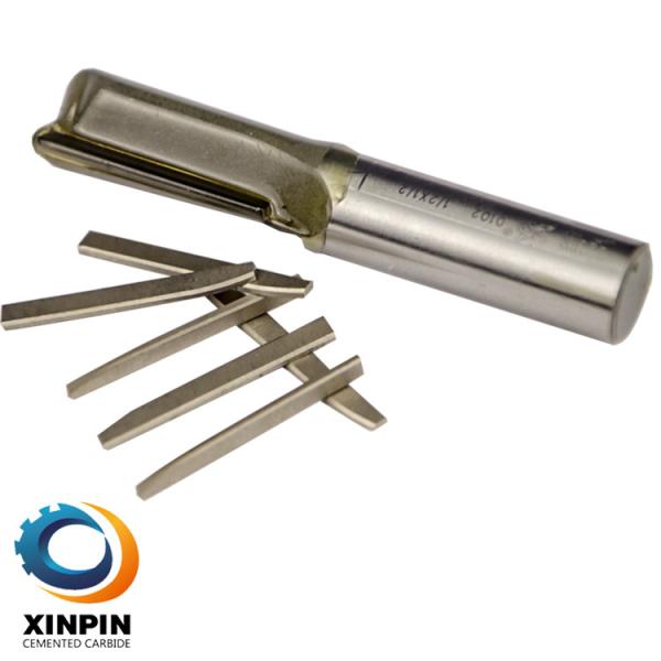 Anti - Kickback Design Tungsten Carbide Router Bits Convenient To Installation