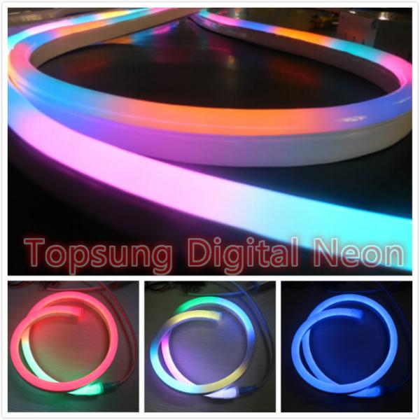 14*26mm luzes transparentes luzes do festival mudança de cor luzes de néon LED