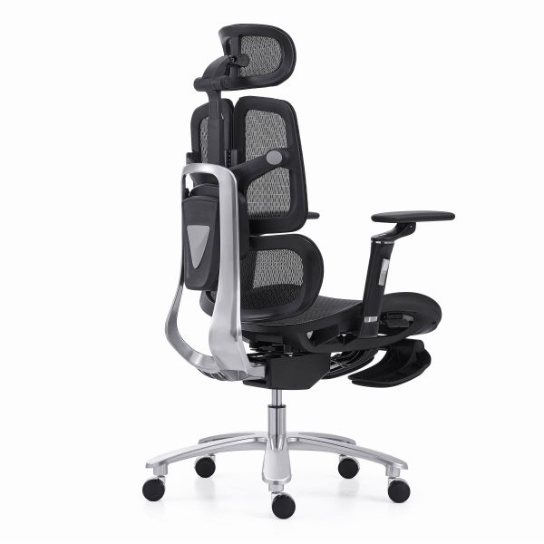 Office Ergonomic Swivel Chair Full Mesh With Soft Footrest