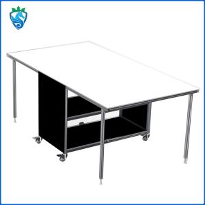 Aluminum Profile Anti-Static Workbench Single-Sided Lighted Workshop Packaging