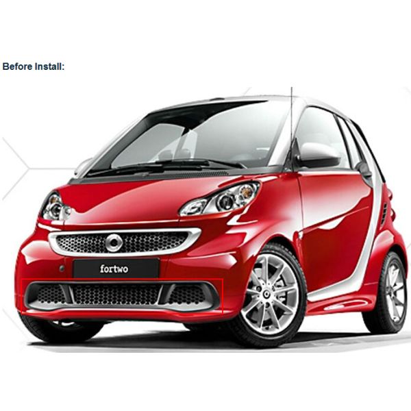 Smart fortwo daylight DRL LED Daytime Running front driving Lights kit