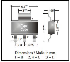Surface mount Si-Epitaxial PlanarTransistors BCP53