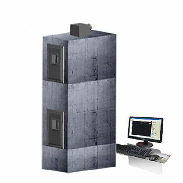 UL1666 ZY6112 Glow Wire Test Apparatus Vertical Pipe Vertical Combustion Testing