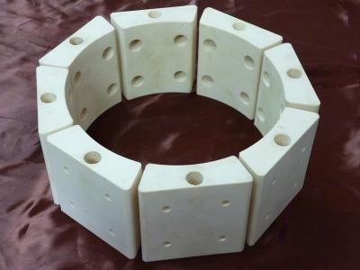 Elastomeric Polymer Alloy Bushing Escolha ideal para Rolamento Radial de eixo de hidroturbina