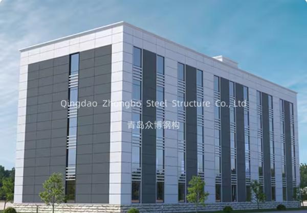 Prefabricated Commercial Steel Building Featuring Easy Assembly and Precision Engineering for Hotel Office and Supermarket