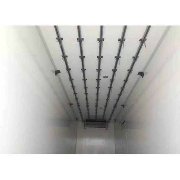 Замороженная еда ЛХД 8×4 Рефригератед тележка доставки энергопотребление 40 тонн низкое