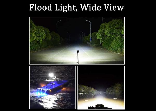 14W LED Off Road Work Light Aluminum Waterproof 12VDC Marine LED Docking Light For Boat Deck