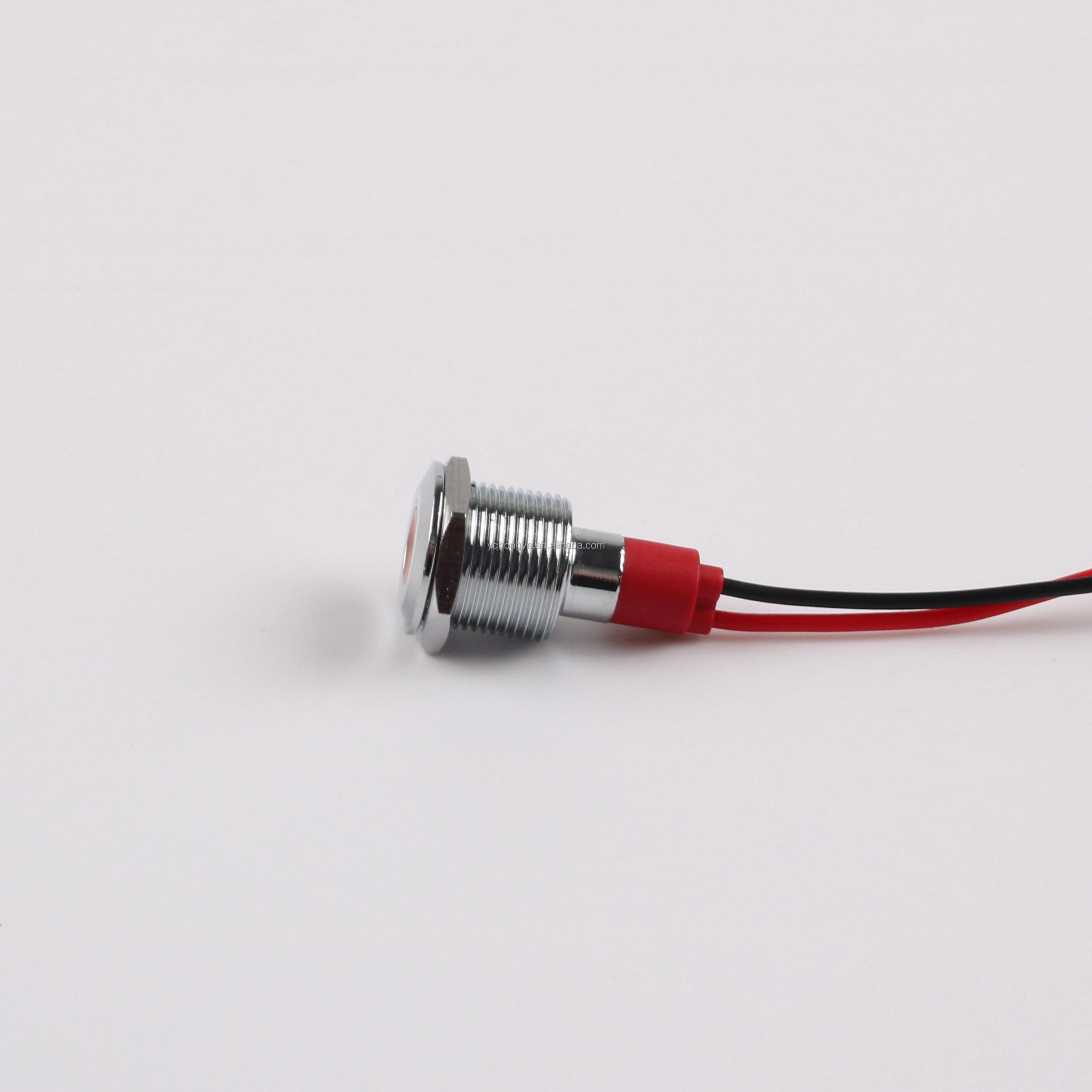 12mm Metal Indicator LED Indicator Light Wire Power 3V/5V/12V/24V/220V Red Green Yellow Blue White Industrial Control Equipment