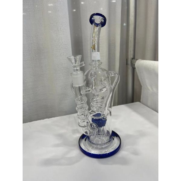 16,5» стеклянными покрашенных трубами водопровода кальянов основания губы толстых нижних прямых