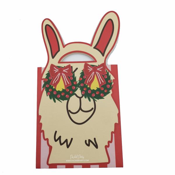 Eco Friendly Branded Paper Bags 300gsm Luxury Gift Christmas Tote Fashion Shopping Packaging