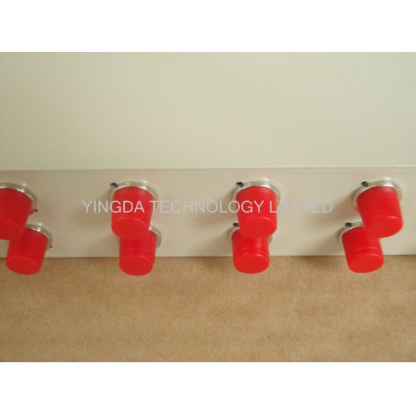 Холоднокатаная сталь установленная шкафом ODF пульта временных соединительных кабелей 19 стекловолокна дюйма 24 портов 1.0mm