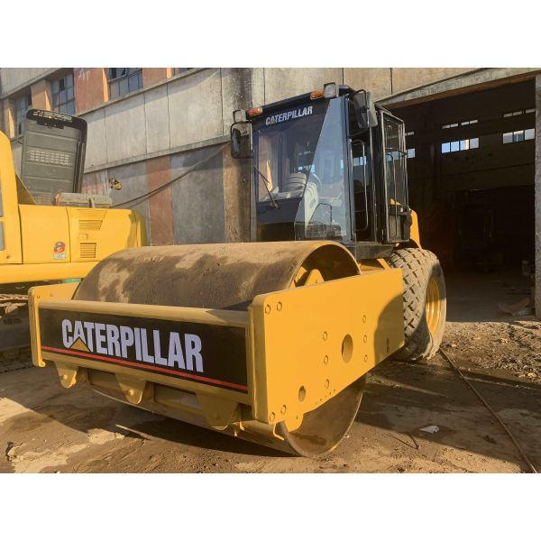 Made In France Used CAT CS-583D Compactor New Paint Low Hours CAT 3054 Engine