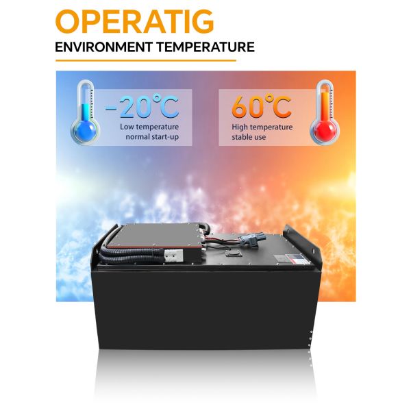 48V 80V Electric Forklift Battery Pack for Warehouse Industrial Machinery Prismatic Lithium Ion Deep Cycle Renewable Traction