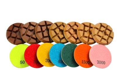 Super Fine 3 Inch Flexible Diamond Polishing Pads Good And Stable Performance