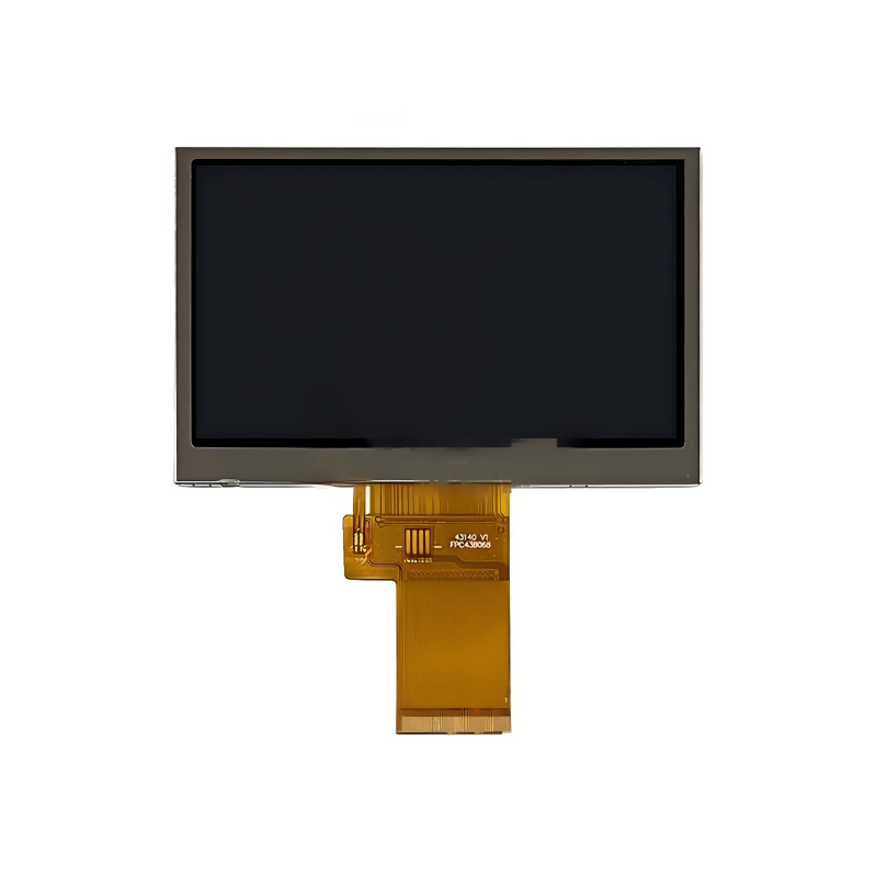 4.3-inch 480x272 SPI+RGB interface ST7701S driver industrial control medical wide temperature semi transparent display screen