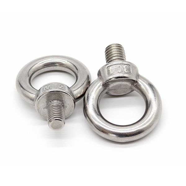 JIS 1168 Stainless Steel Rigging Hardware / Stainless Steel Eye Screws High Strength