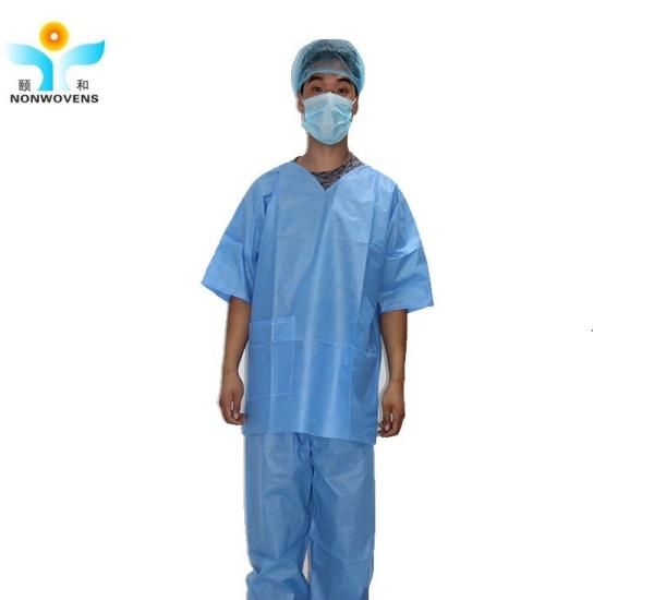 High Breathability Disposable Protective Suits Full Body Level 1 - 4 Dustproof