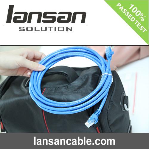 Unshielded 26AWG Cat6 Utp Patch Cord 3m LSZH Cat6 Patch Cable