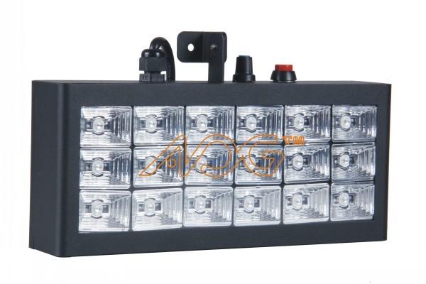18 x 1W Led Effect Lighting Black / White 20W - 25W Consumption