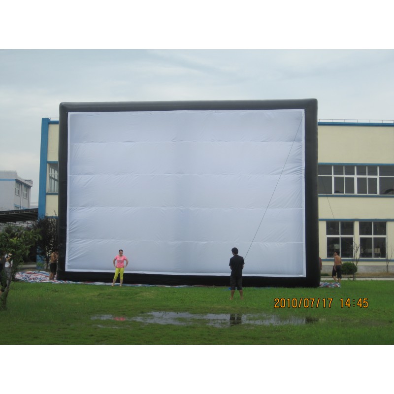 Wholesale Customized Large Inflatable Air Screen Outdoor Cinema Equipment  Inflatable Movie Screen / Advertising Inflatables