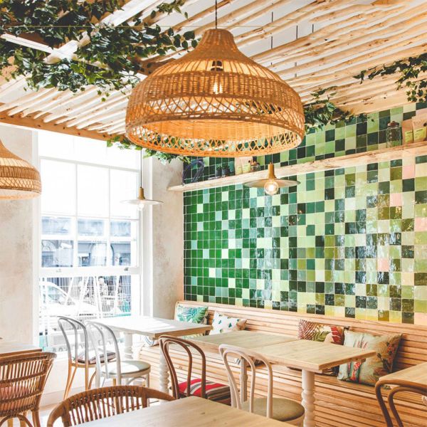Chinese Style Pendant Lights Rattan Handmake Hanging Lamp for Living Room Decoration Dining Room Light(WH-WP-70)