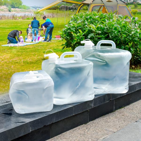 20ltr Food Grade plastic Folding Jerry Can Bucket Bag For Garden Kitchen