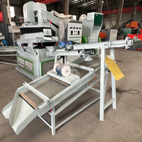 Scrap Copper Wire Recycling Machine Copper Radiator Scrap Copper Wire Granulator and Separator
