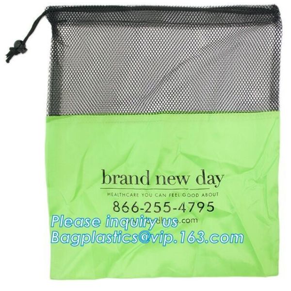 Outdoor Use 210D Sample Shoe Polyester Drawstring Bag,fashionable pattern