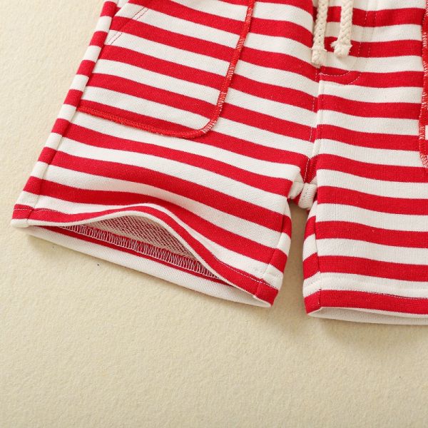 Hot Sale Baby Clothing Shorts Drawing Pant Solid Color 100% Cotton Summer OEM Service Unisex Straight Knitted Plain Dyed