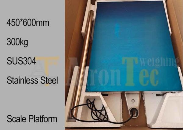 Stainless Steel Bench Weighing Scale Digital 450*600 Mm 300kg
