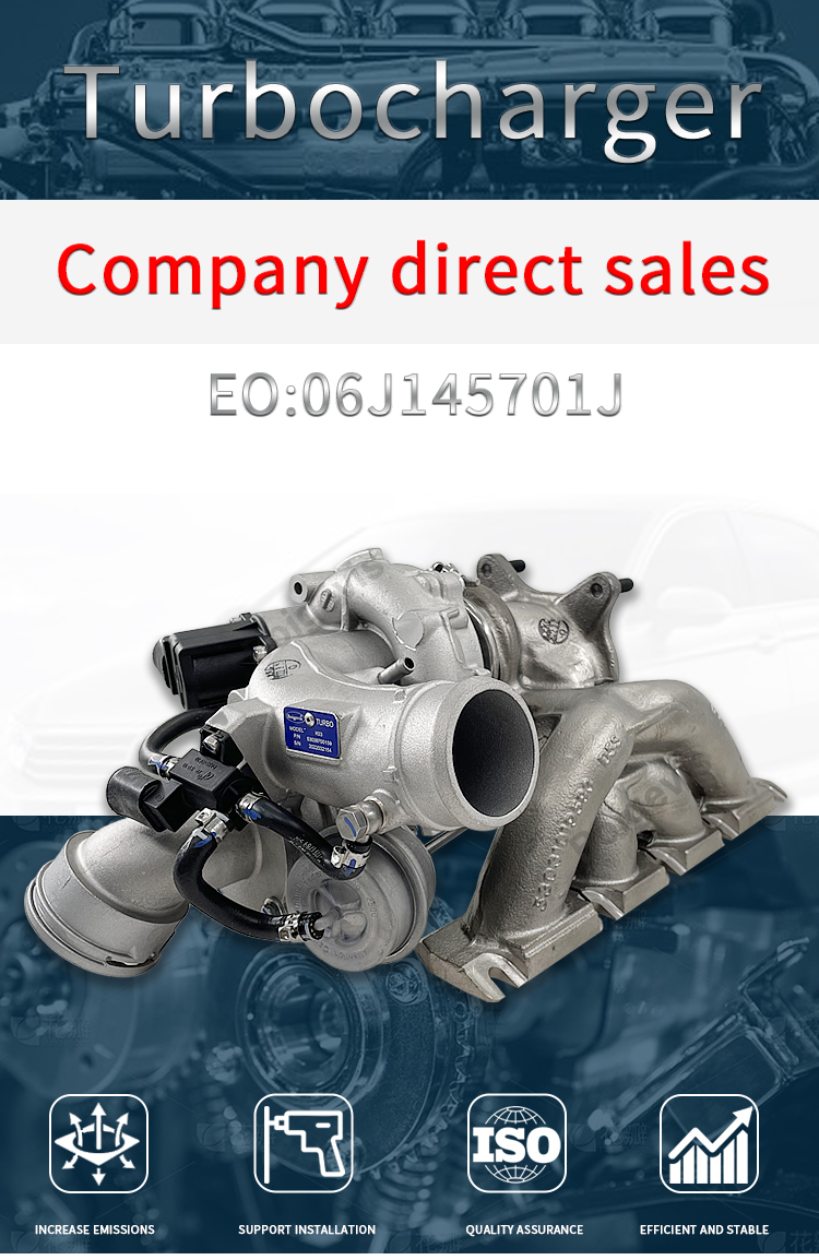 Турбокомпрессор BOOIGEVIS 06J 145 701 G подходит для FAW Audi A3/S3/Sportb./Lim.qu.