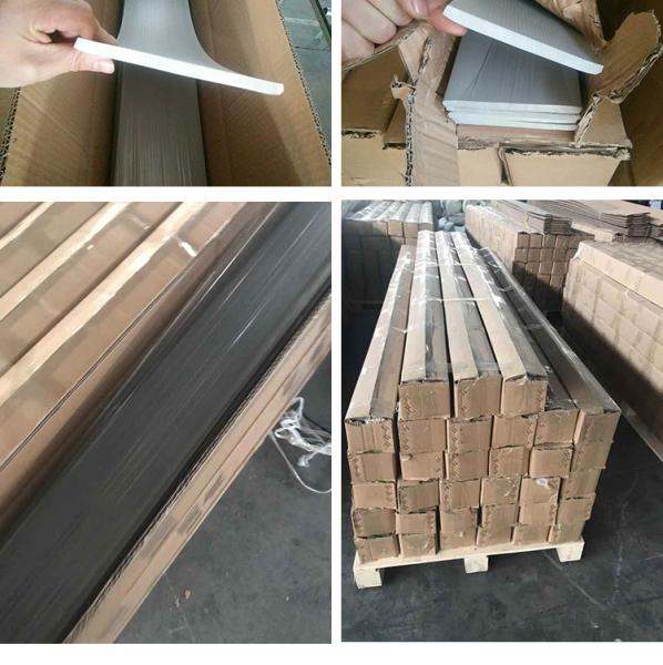 Soft PVC Flexible Skirting Board for Floor and Wall Base 6 Height 6.5mm Thickness