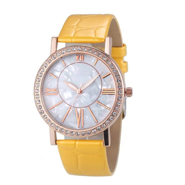 Wholesale jewelry elegance quartz watch fancy ladies diamond watch with watch movementM