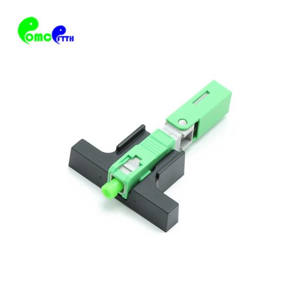 Connecteur rapide de Sc RPA de produits de FTTH disponible pour le câble d'interface de 2x3mm ou de 2x5mm FTTH et le câble de 0.9-3.0mm dans le projet de FTTH