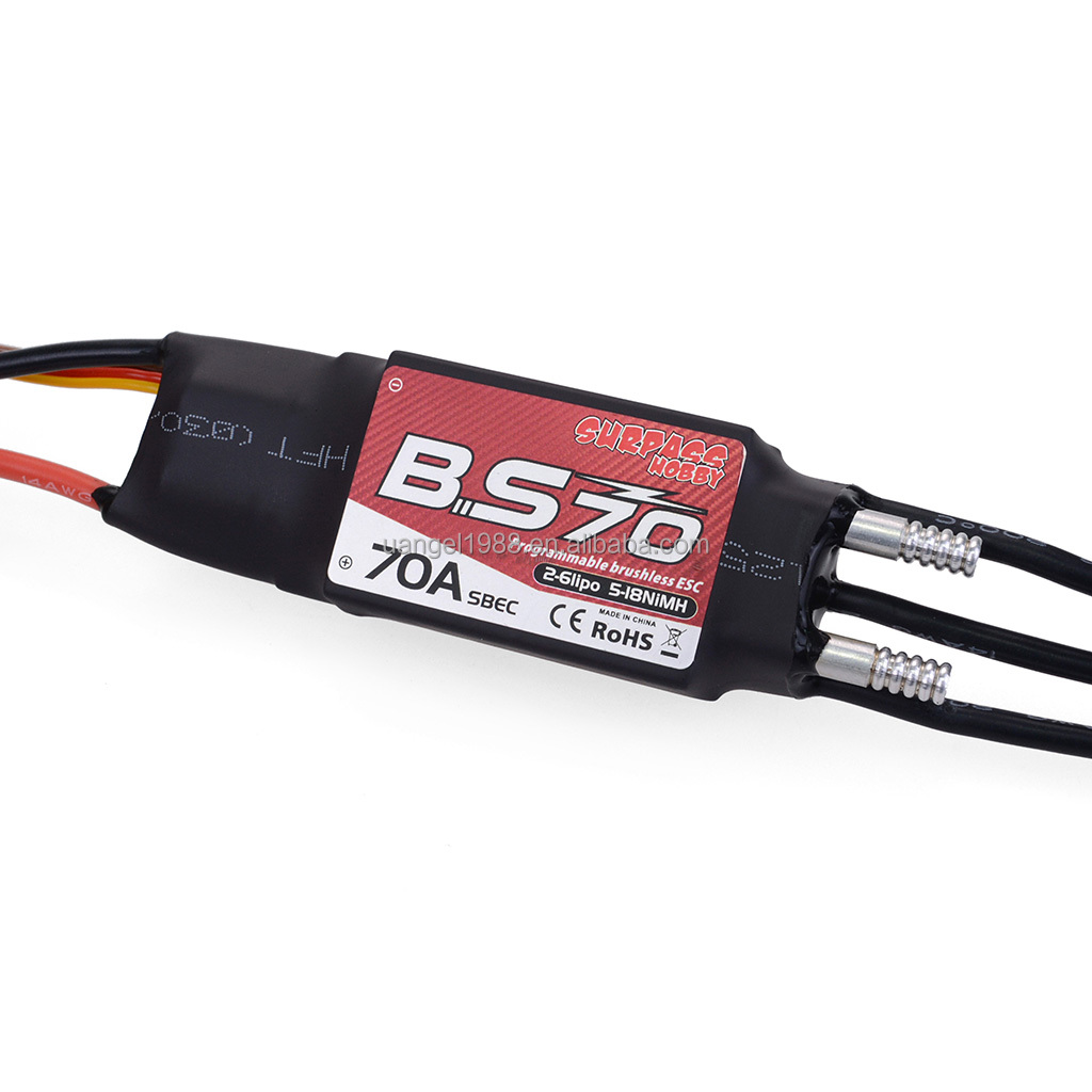 Waterproof 2958 3380KV Motor W/ Water Cooling  70A Brushless ESC Programming Card For RC Boat Toy Parts