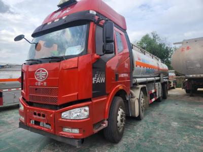 Used FAW Oil Tank Truck 2nd Hand Oil Tanker Trailer For Fuel Transportation