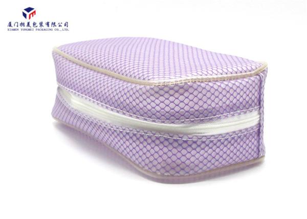 Elegant Design Women Makeup Bag Promotional Soft PVC Bags Size 20cmX6cmX10cm