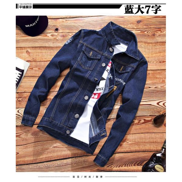 Shopping Products Category Business Gentleman 35 Years Denim Coat-Suit Jacket for Men